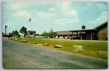 Morrilton Arkansas~Petit Jean Mountain~Winrock Farm~Show Barn~1950s Postcard