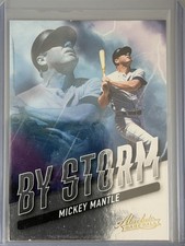 2022 Panini Absolute - By Storm Mickey Mantle #BYS-8 Should Be Card #BYS-9