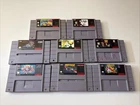 Lot of 8 SNES Carts (loose) Writing Tested Works