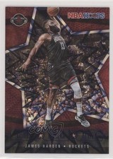 2020-21 Panini NBA Hoops Lights Camera Action Purple Explosion James Harden 0qr0