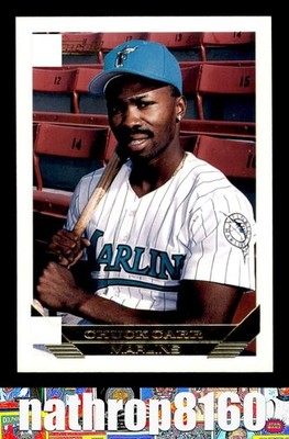 1993 Topps Gold #722 Chuck Carr  NM/NM+  Florida Marlins 18047
