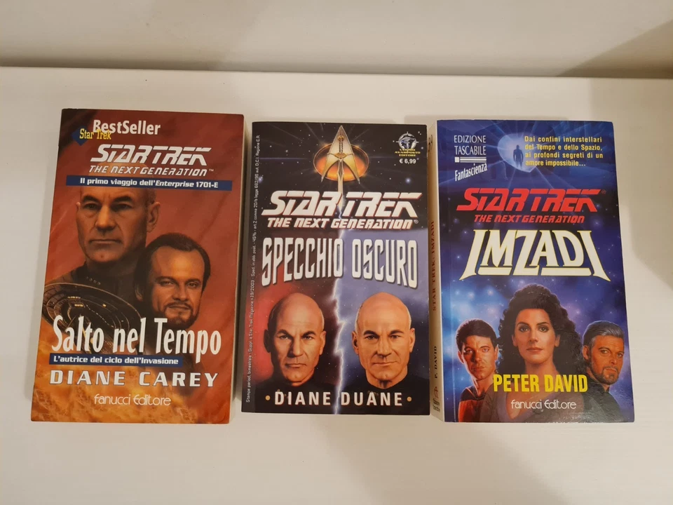 Lotto Misto 15 Libri Star Trek Fanucci Editore TOS, TNG, DS9, New Frontier  - Immagine 2 di 4