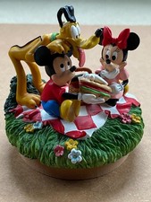 Walt Disney Mickey, Minnie & Pluto 3 Inch Jar...