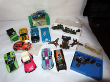 Vintage Aurora AFX Slot Cars Bodies and Parts Lot + Tuff Ones #1480 Camero