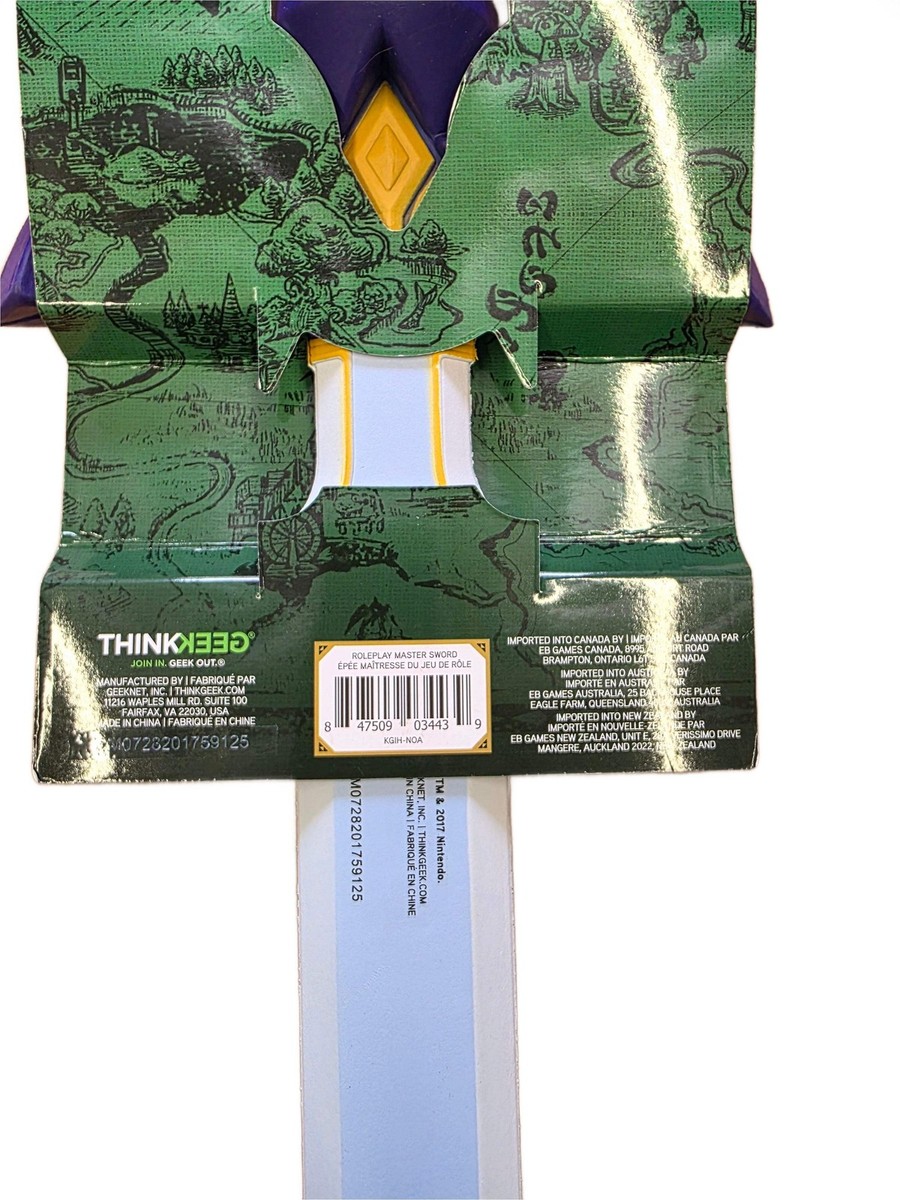 ThinkGeek Legend of Zelda: Master Sword Foam Replica Cosplay 36