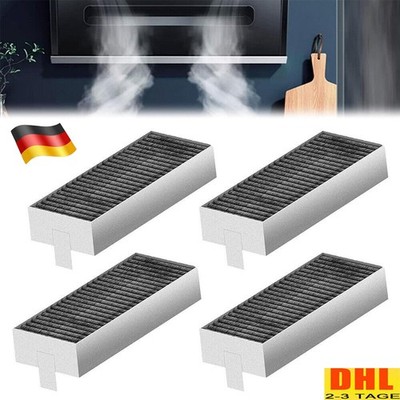 4/8 Set Filter für Neff Z821VR0(17004806) Kohlefilter Cleanair Filter