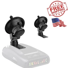 Adjustable Suction Cup Radar Detector Holder for Uniden R Series - Easy Install
