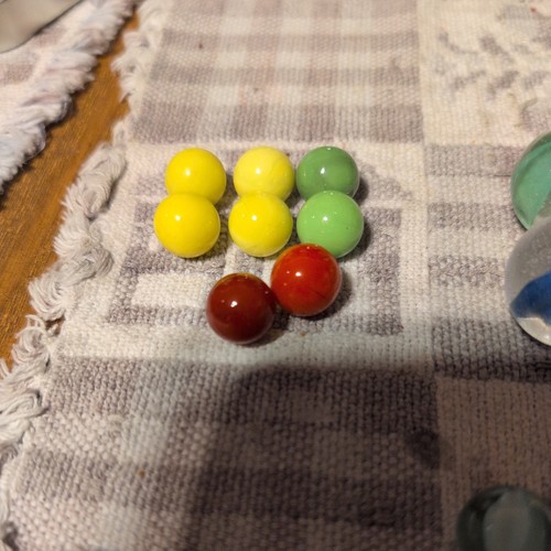 Lot Of Vintage 91 Marbles 1970s - Bild 2 von 18