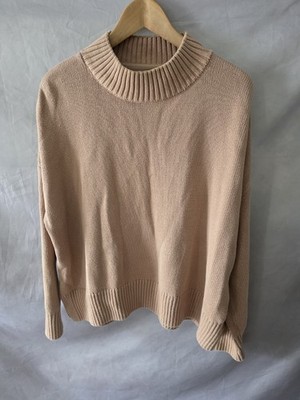 Barbour sandfarbener Damen-Strickpullover   beige   Größe UK 16