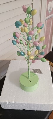 GALLERIE II-11.5''- EASTER PARADE-LED EASTER EGG TREE FIGURE-NEW-2020-LIGHTS