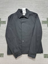 Zara Jacket Mens Medium Gray Bomber New 