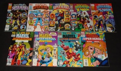Marvel Super-Heroes Summer Winter Fall Specials Job Lot X-Men