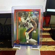 2025 Topps Chrome Red White Blue Montez Sweat Chicago Bears Football Card #56