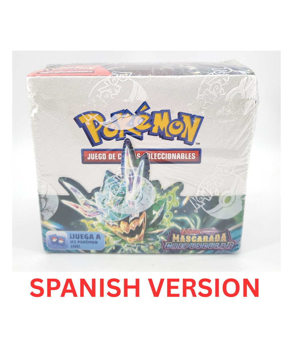 Pokemon TCG Scarlet and Violet Twilight Masquerade Booster Box SPANISH |  eBay