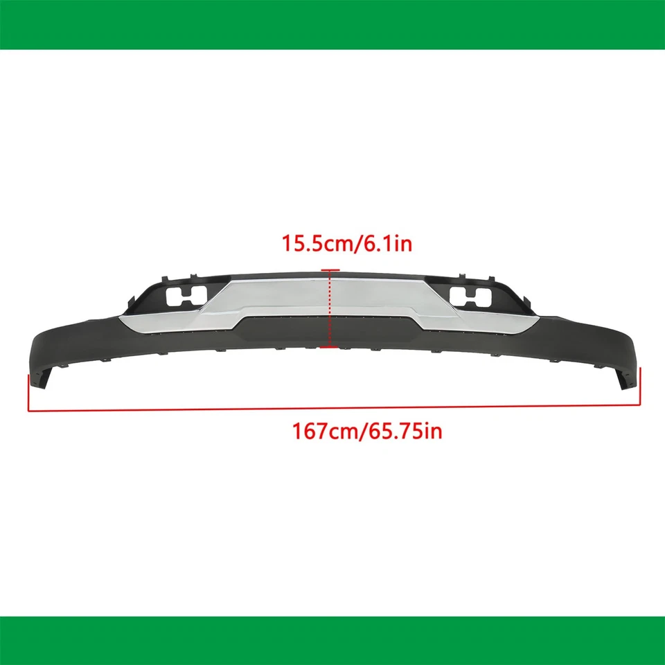 Repuesto de plástico cenefa de parachoques inferior delantero para Silverado 1500 2016 2017 2018 Foto 2 de 4