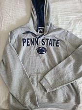 Men  s Penn State Embroidered Nittany Lions Hoodie Sweatshirt Size L