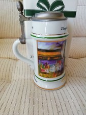 Porzellan-Bierkrug Herrnbr&auml;u Z`Ingolstadt auf der Schanz Steib Lia