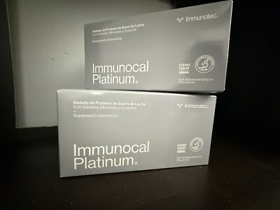 #ad Immunocal PLATINUM Immune System 60 pouches $140.00