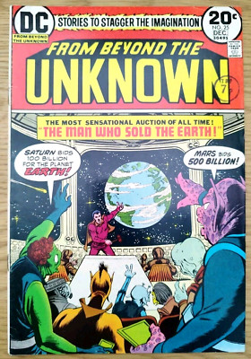 FROM BEYOND THE UNKNOWN #25 FN 6.5 DC Comics 1973 The Man Who Sold The World