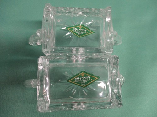 Shannon Crystal Creamer & Sugar Bowl Designs of Ireland - Picture 3 of 4