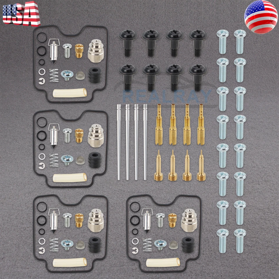 New Rebuild Fits For Suzuki Katana 600 GSX600F 1998-2006 Carburetor Rebuild Kit - Image 3 of 4
