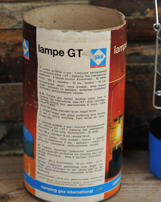 Lampe à Gaz Campingaz GT - Lampe Portative Pour Camping Et Extérieur