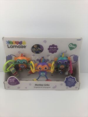Lamaze Monkey Links Baby/Infant/Newborn Toy/Play Hanger for Car Seat/Stroller