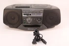 Sony CFD-V25 Portable CD Radio Cassette-Recorder Mega Bass Works