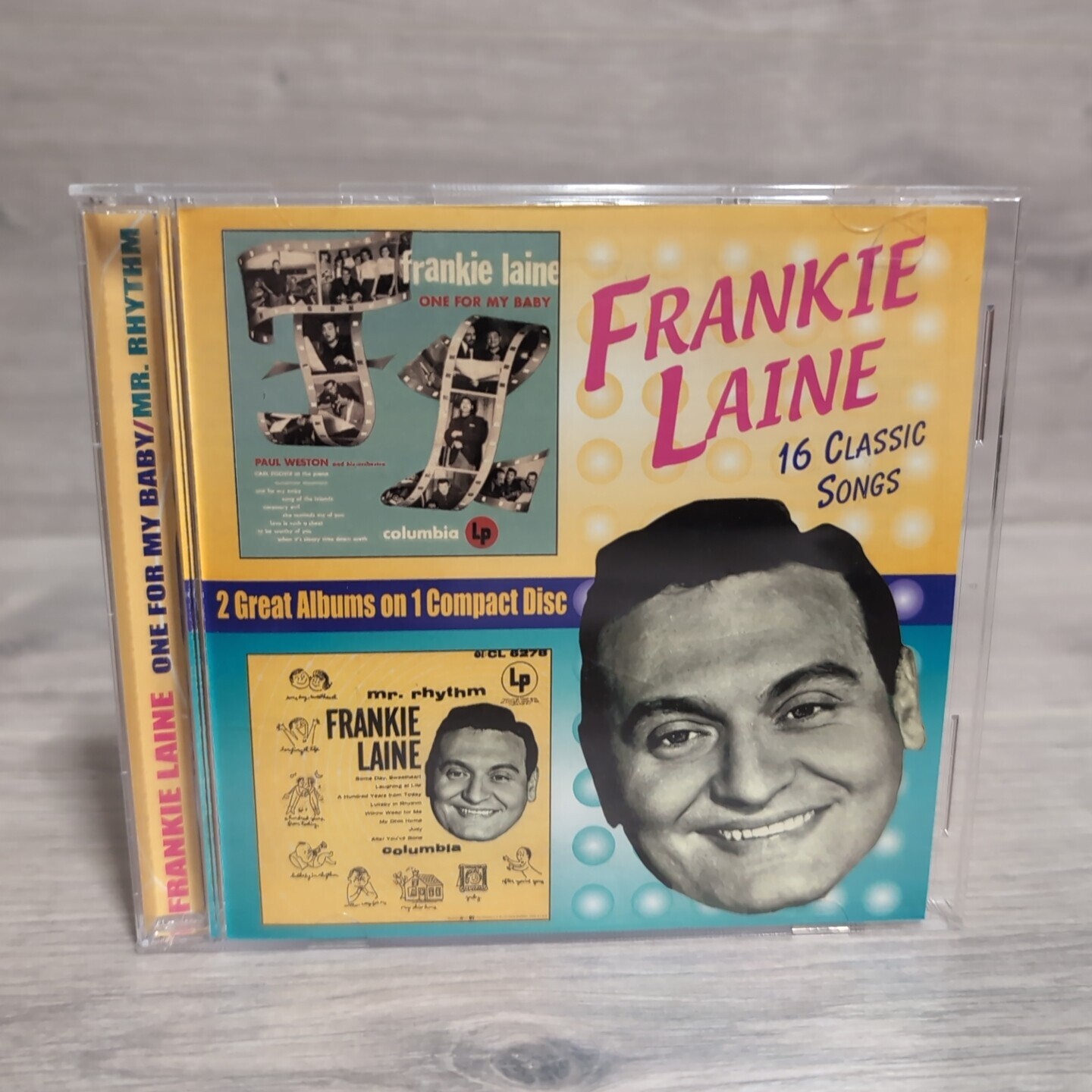 Frankie Laine - One For My Baby & Mr. Rhythm - 2 Albums On 1 CD - 1999 Sony