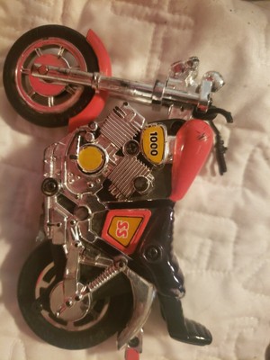 pull string motorcycle toy