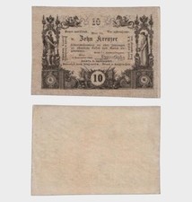 Austria - 1860 – 10 Kreuzer -  aUNC  - #CO7321