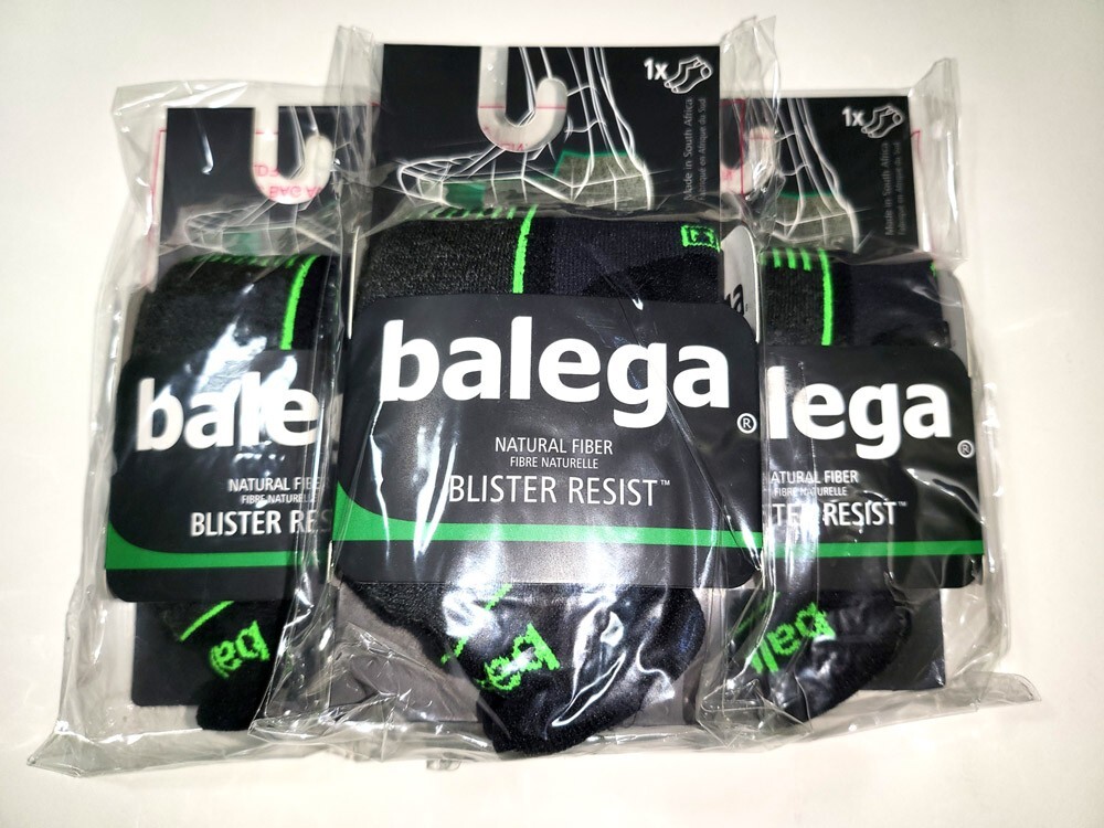 3pack Balega Blister Resist No Show Running Socks Charcoal/Black