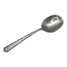 CHERIE Baby Childs Oneida Deluxe Stainless Flatware Spoon 4 3/8 in Glossy