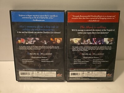 Pandora Hearts - Volume 1 and 2 - Standard Edition (DVD 4-Disc Set