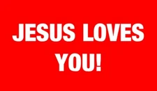 Jesus Loves You | Gospel Tracts | Bible Tracts | Business Card Size | Pack of 50