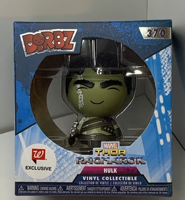 Funko Dorbz Hulk Figure #370 Thor Ragnarok Marvel Exclusive New Vaulted