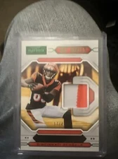 2021 Playbook Hot Routes Patch Green Tee Higgins /49 WHDZ