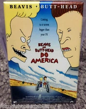Beavis & Butt-Head Do America Movie Poster 2" x 3" Refrigerator Locker MAGNET