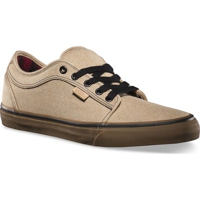 tan chukka low vans