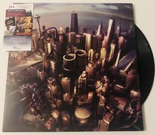 TAYLOR HAWKINS SIGNED FOO FIGHTERS SONIC HIGHWAYS LP VINYL RECORD ALBUM JSA COA
