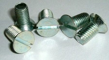 Image of 1/4 BSF x 1/2" Long Countersunk Slot Screw