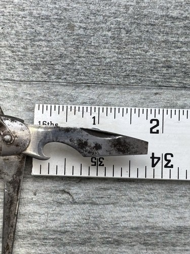 VTG 40s 50s Camillus New York 3 1/2” Multi-Tool Folding Pocket Camping Knife USA - Picture 13 of 24