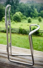 Neo Vintage  Water Bottle Holder STAINLESS Cage for Screw On OR straps