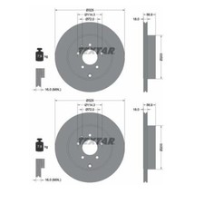 Disque de frein Mazda CX-7