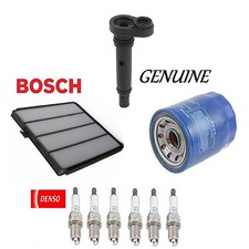 Tune Up Kit Cabin Air Oil Filters Plugs for Honda Pilot 2007