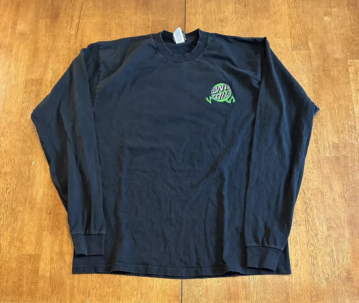 Santa Cruz Psychedelic Long Sleeve T Shirt Large