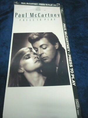 Paul McCartney -Press to play CD Long Box *BOX ONLY*  Beatles