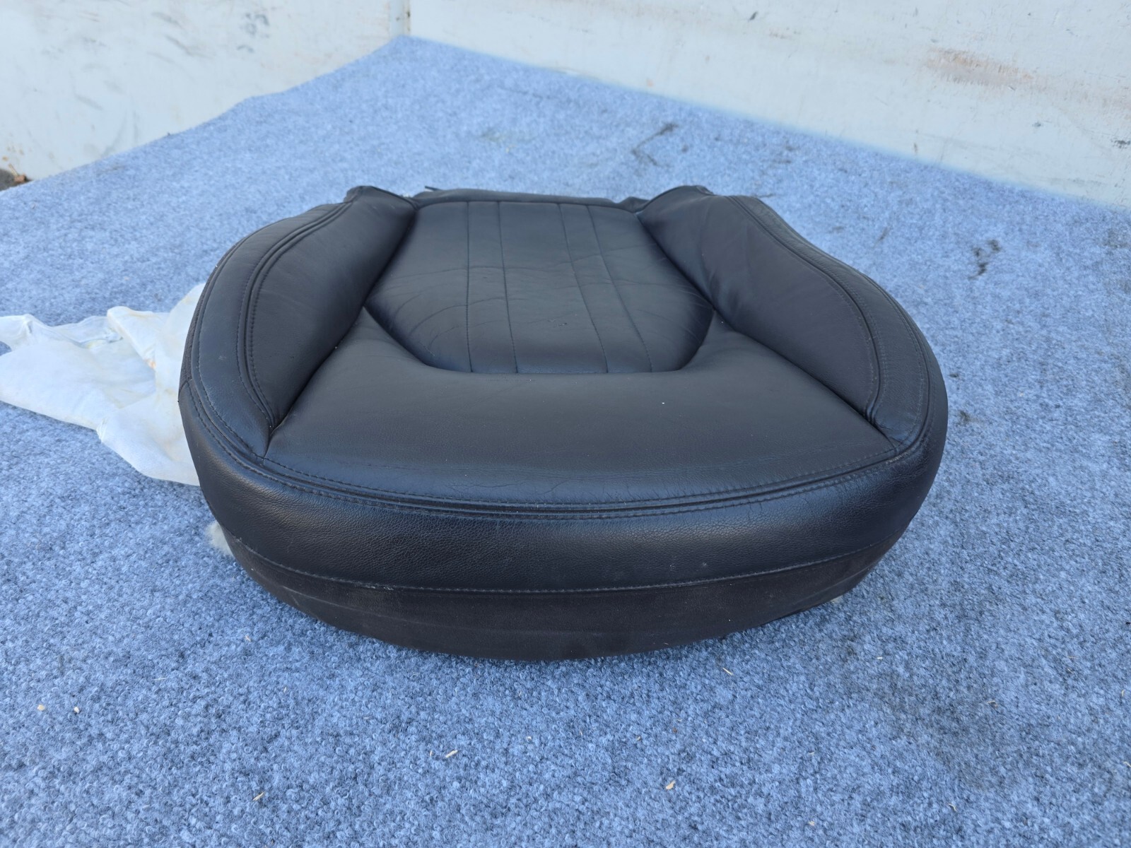 LEFT FRONT SEAT BOTTOM LEATHER CUSHION 74K 14-19 MASERATI GHIBLI S QUATTROPORTE