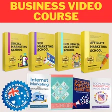 Business Video Course 10 In 1 Bundle, USB