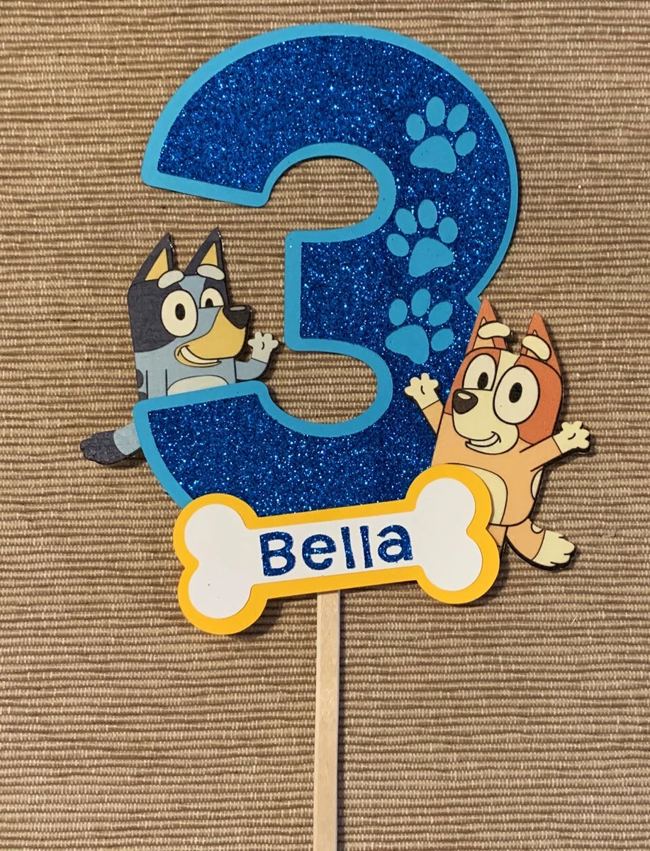 Bluey Cake Topper Bluey Birthday Bluey Party Decorations, 52 OFF